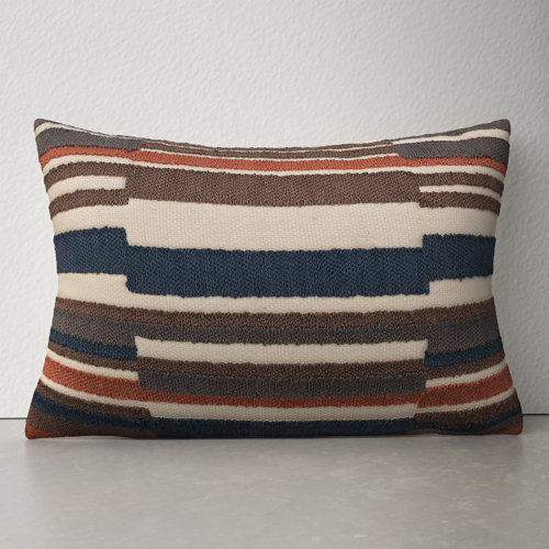 Modern Striped Throw Pillows AllModern